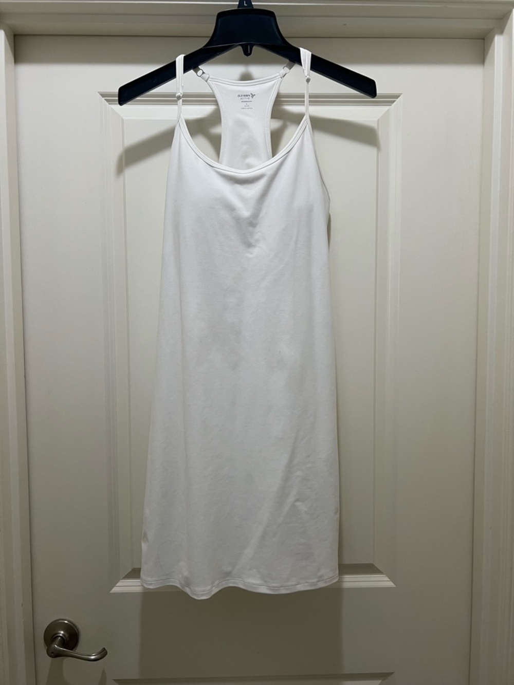 Old Navy White Racerback Athletic Dress